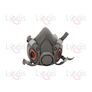 Respirador media cara 3M serie 6000 reutilizable gris elastómero tallas 6100 6200 6300