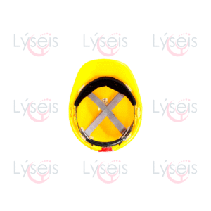 Casco infracap ajuste matraca amarillo