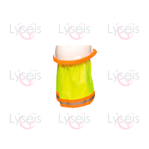 Protector de cuello amarillo con cinta reflejante MSA 10098032
