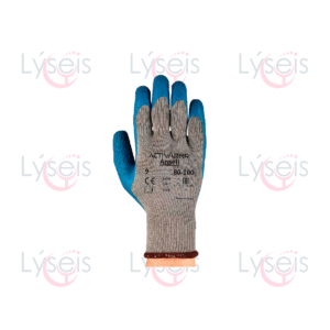 Guante powerflex recubierto parcial d/látex ansell 80-100