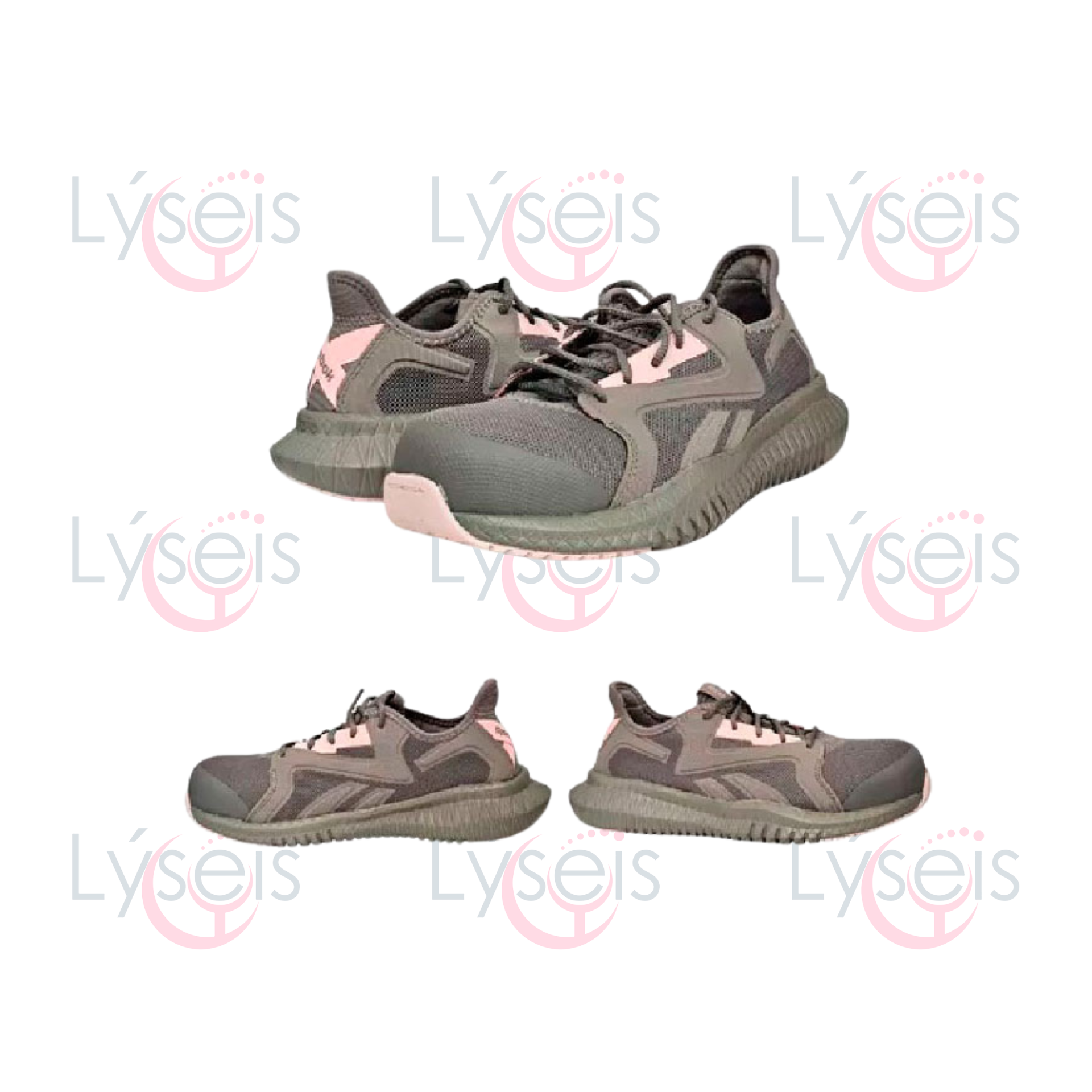 Calzado gris-rosa, dieléctrico. C/casquillo REEBOK RBMX461