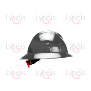 Casco ala ancha, suspensión matraca, gris INFRA 1CP215-7M