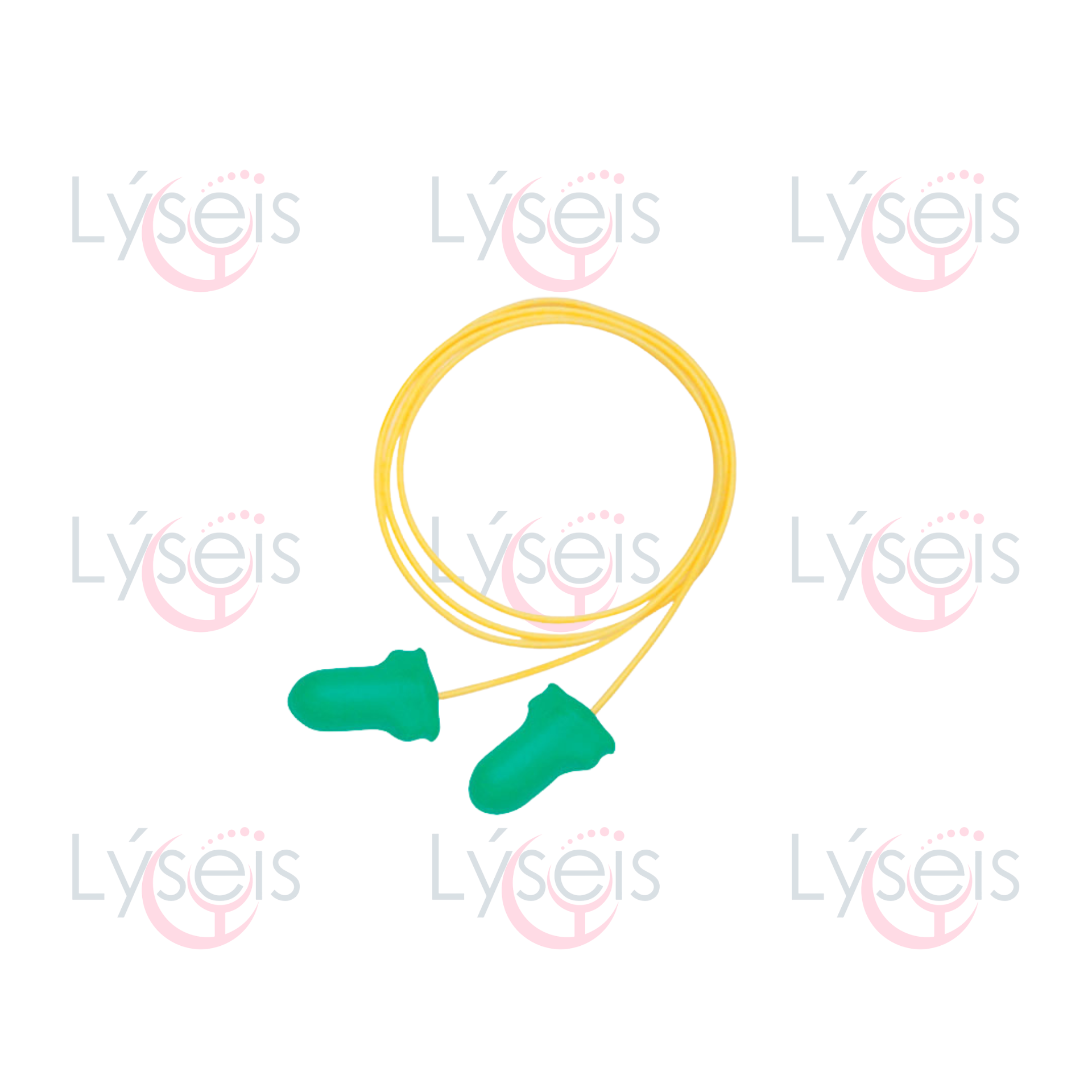 Tapon auditivo desechable verde Lpf-30 Honey Well