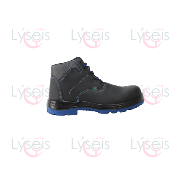 Bota Borceguí Intrepid Vanvien café negro casquillo policarbonato dieléctrica industrial