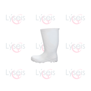 Bota blanca S/casquillo, forro poliéster 40cm