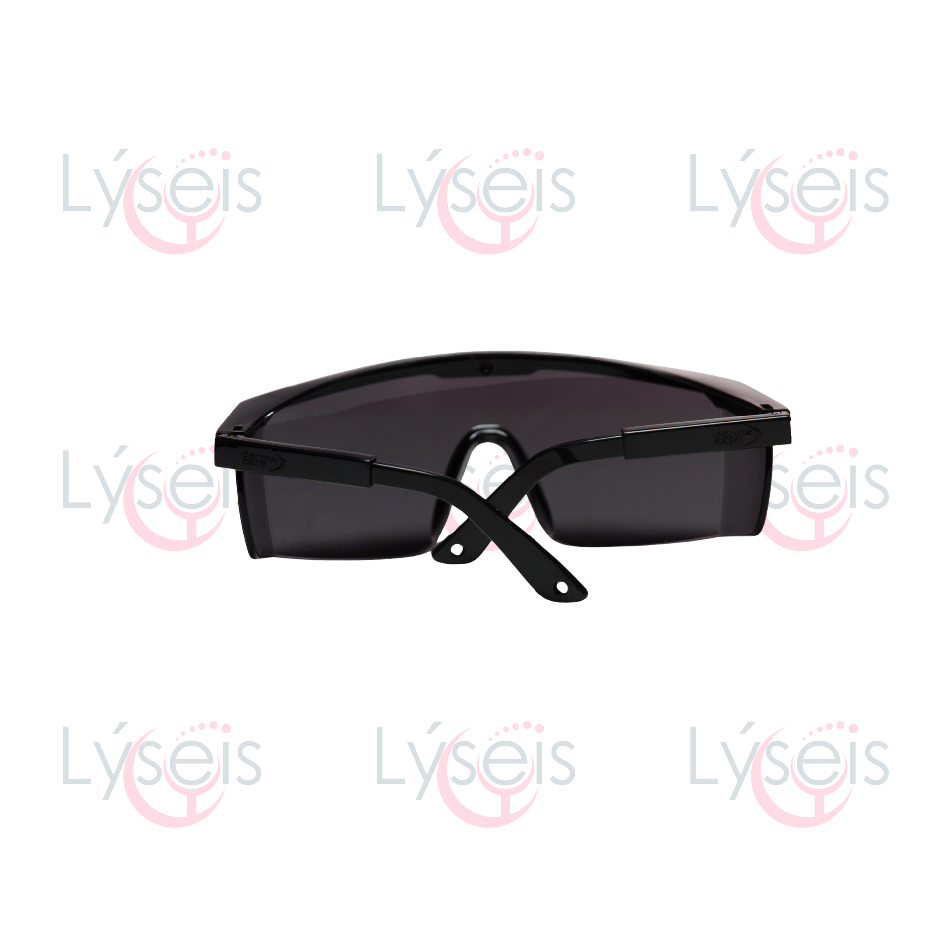 Lentes Dermacare Armazón Negro Mica Negra